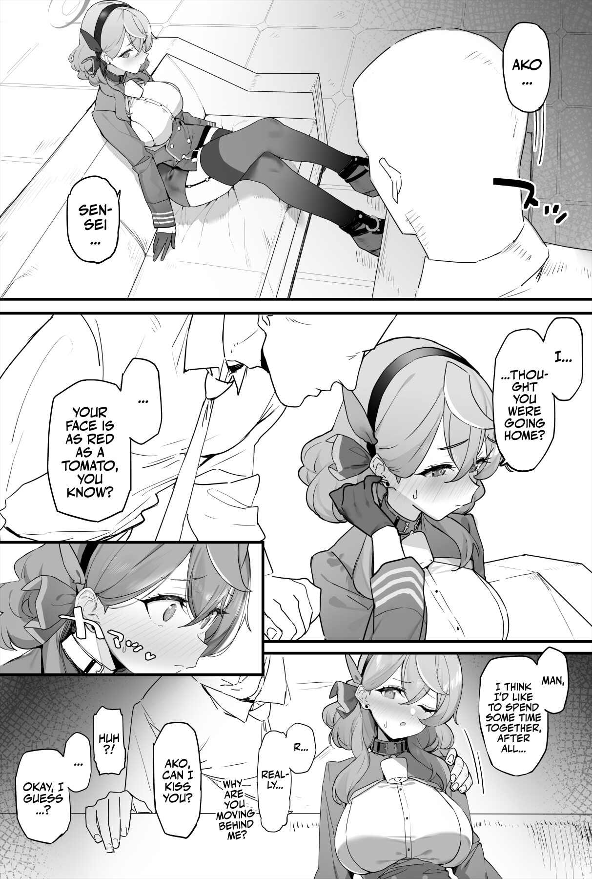 Hentai Manga Comic-Lovey-Dovey Sex With Ako + Extras-Read-4